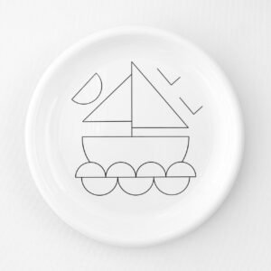צלחת PlayPlate דגם סירה
