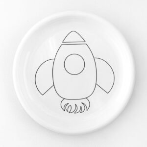 צלחת PlayPlate דגם חללית